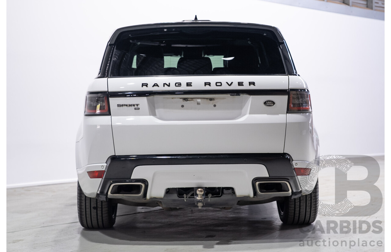 05/2020 Land Rover Range Rover Sport SDV6 HSE 225kW (AWD) L494 MY20.5 4D Wagon Polaris White Turbo Diesel 3.0L