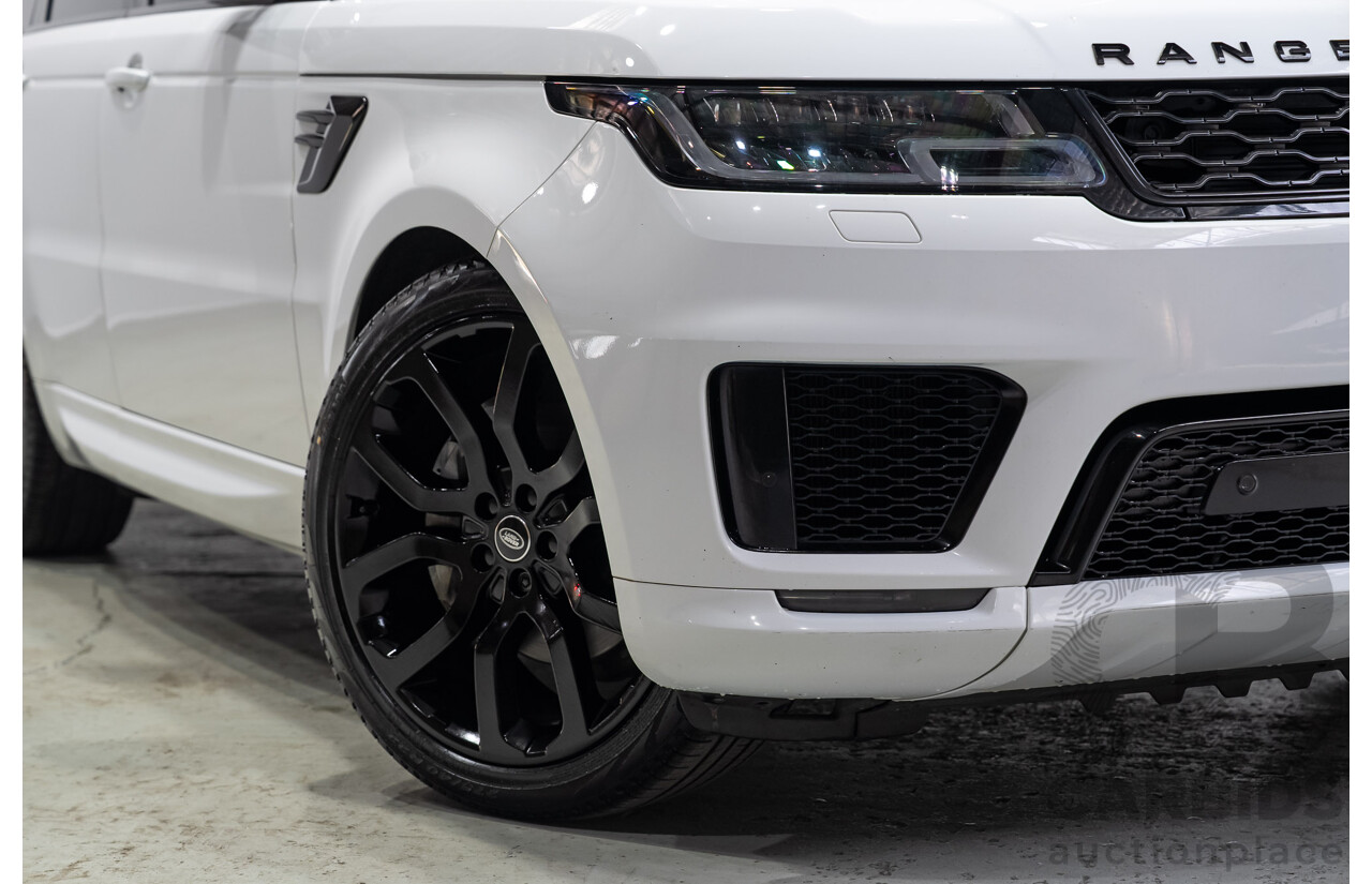 05/2020 Land Rover Range Rover Sport SDV6 HSE 225kW (AWD) L494 MY20.5 4D Wagon Polaris White Turbo Diesel 3.0L