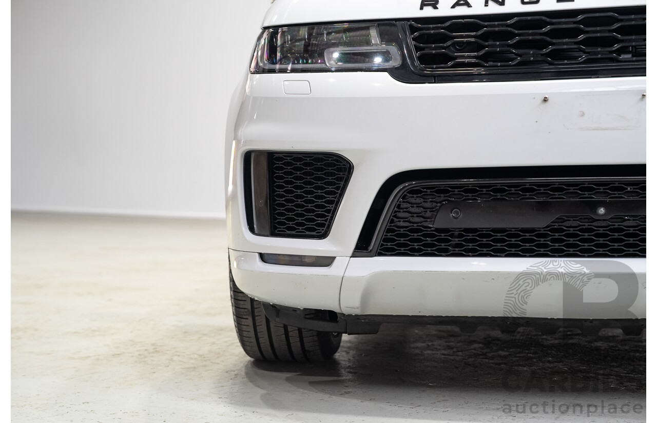 05/2020 Land Rover Range Rover Sport SDV6 HSE 225kW (AWD) L494 MY20.5 4D Wagon Polaris White Turbo Diesel 3.0L