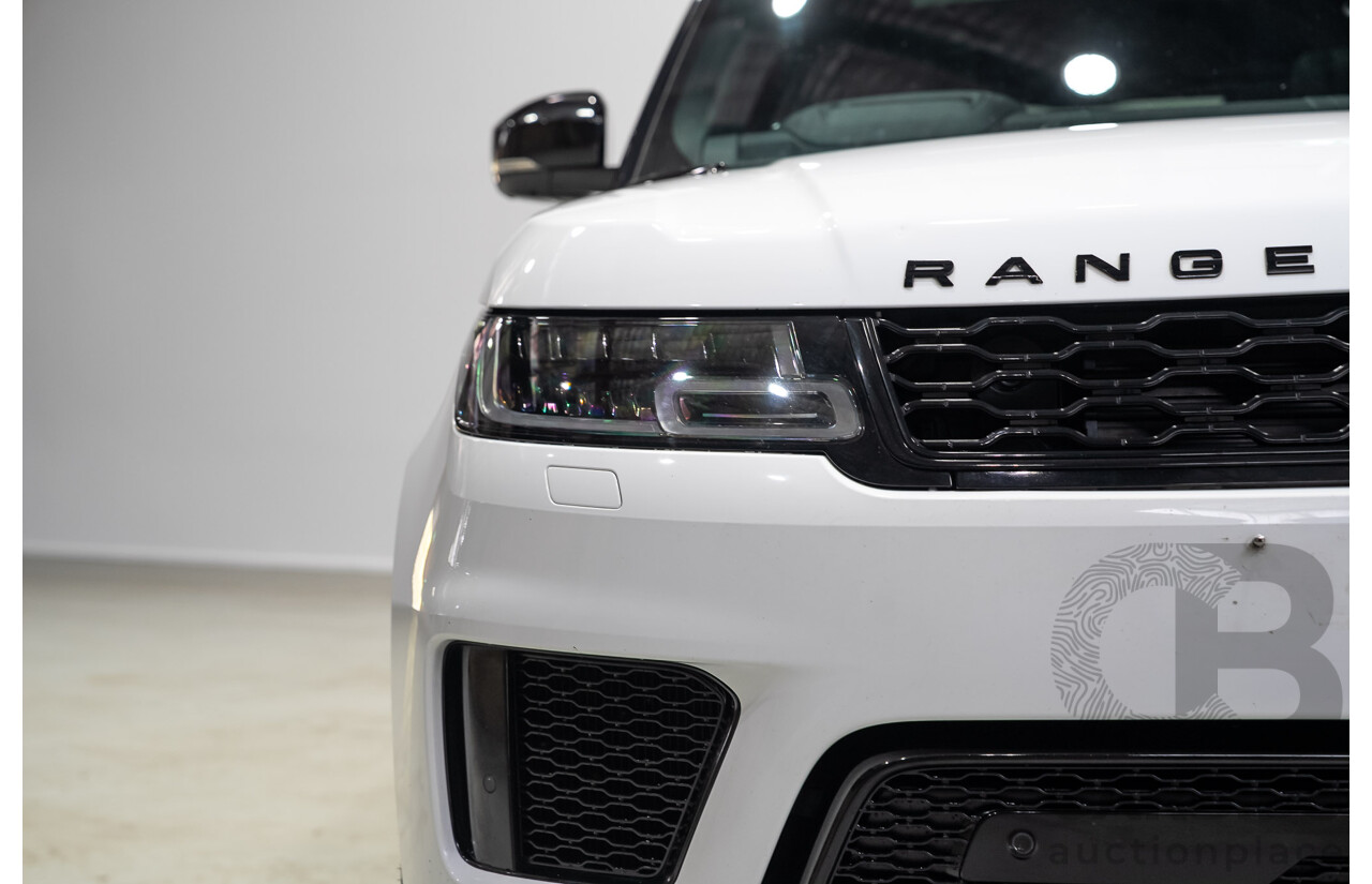 05/2020 Land Rover Range Rover Sport SDV6 HSE 225kW (AWD) L494 MY20.5 4D Wagon Polaris White Turbo Diesel 3.0L