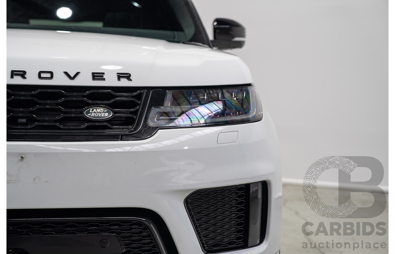 05/2020 Land Rover Range Rover Sport SDV6 HSE 225kW (AWD) L494 MY20.5 4D Wagon Polaris White Turbo Diesel 3.0L