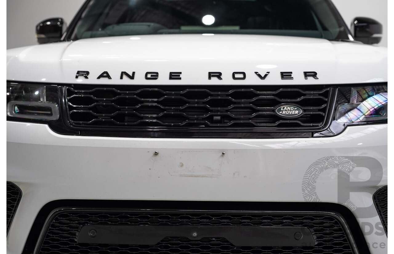 05/2020 Land Rover Range Rover Sport SDV6 HSE 225kW (AWD) L494 MY20.5 4D Wagon Polaris White Turbo Diesel 3.0L