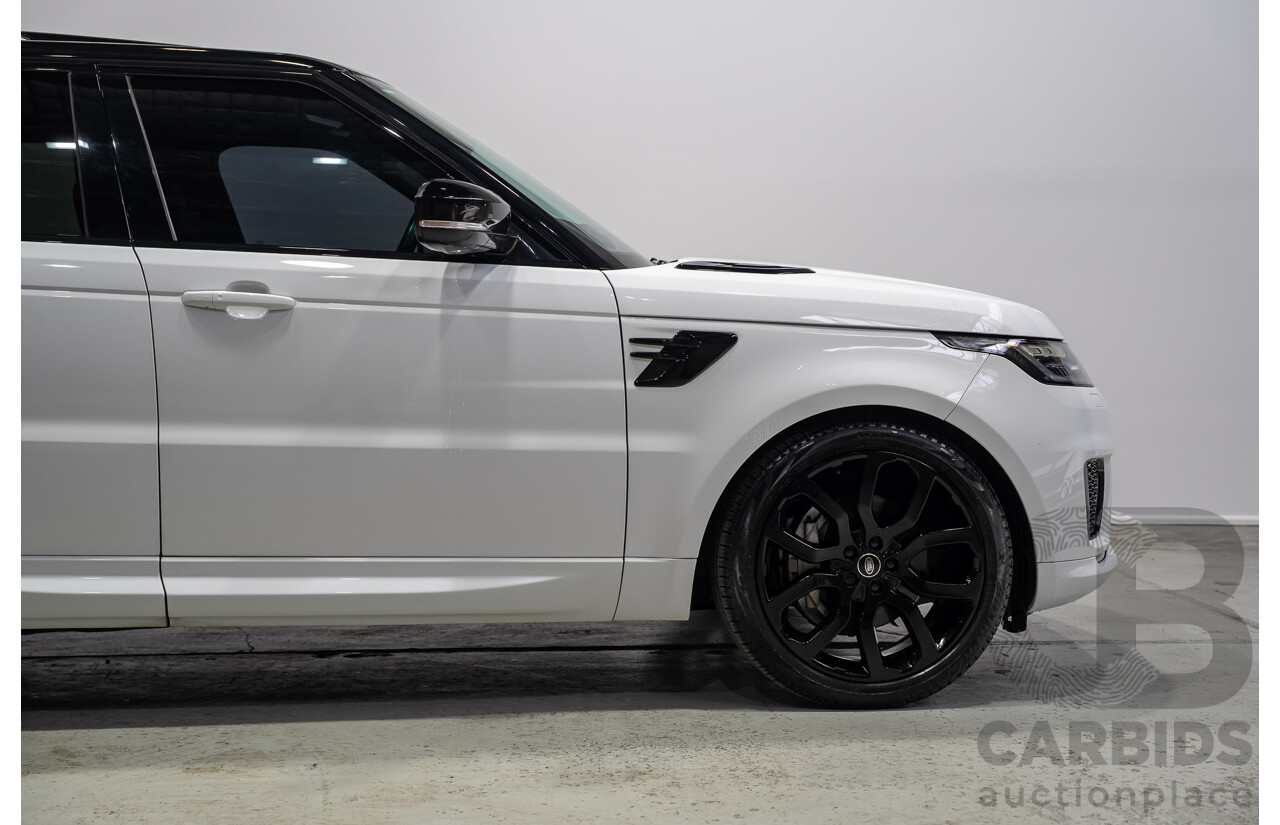 05/2020 Land Rover Range Rover Sport SDV6 HSE 225kW (AWD) L494 MY20.5 4D Wagon Polaris White Turbo Diesel 3.0L