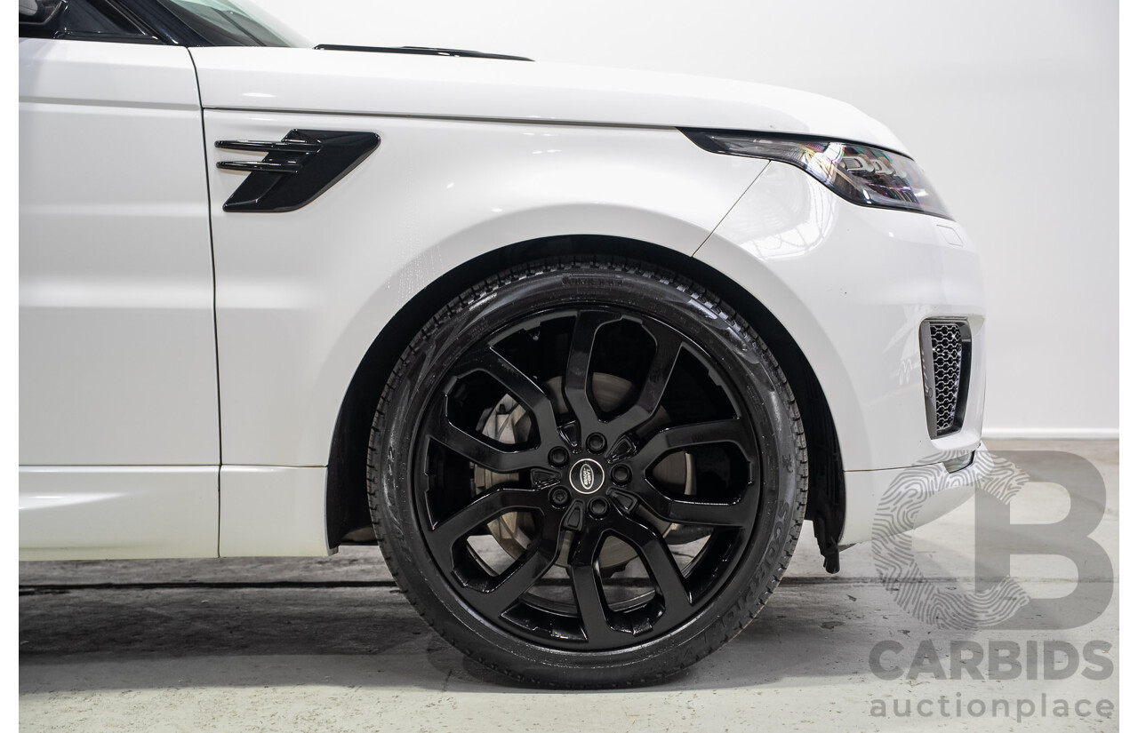 05/2020 Land Rover Range Rover Sport SDV6 HSE 225kW (AWD) L494 MY20.5 4D Wagon Polaris White Turbo Diesel 3.0L