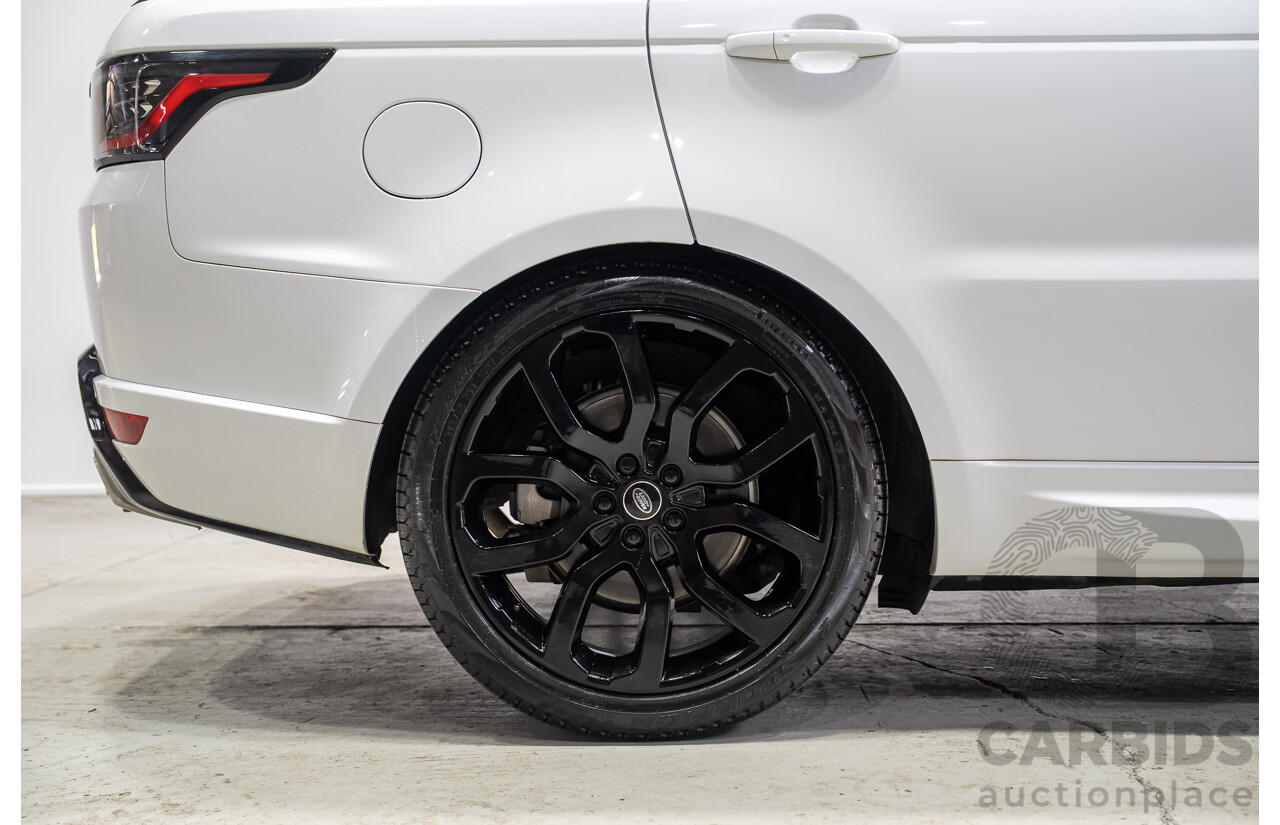 05/2020 Land Rover Range Rover Sport SDV6 HSE 225kW (AWD) L494 MY20.5 4D Wagon Polaris White Turbo Diesel 3.0L