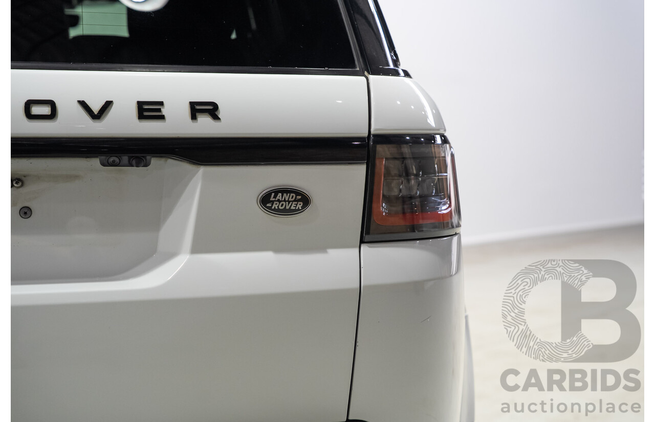 05/2020 Land Rover Range Rover Sport SDV6 HSE 225kW (AWD) L494 MY20.5 4D Wagon Polaris White Turbo Diesel 3.0L