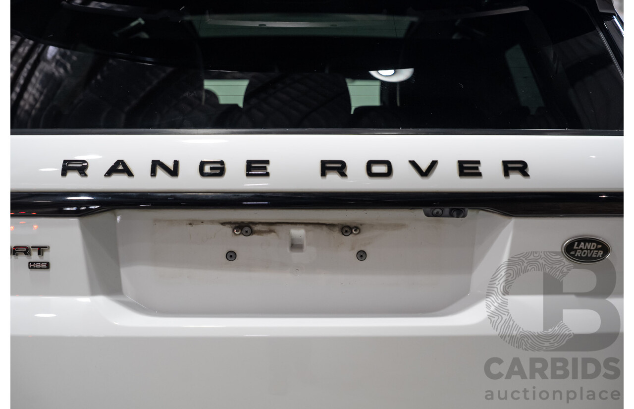 05/2020 Land Rover Range Rover Sport SDV6 HSE 225kW (AWD) L494 MY20.5 4D Wagon Polaris White Turbo Diesel 3.0L