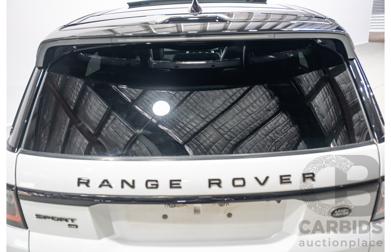 05/2020 Land Rover Range Rover Sport SDV6 HSE 225kW (AWD) L494 MY20.5 4D Wagon Polaris White Turbo Diesel 3.0L