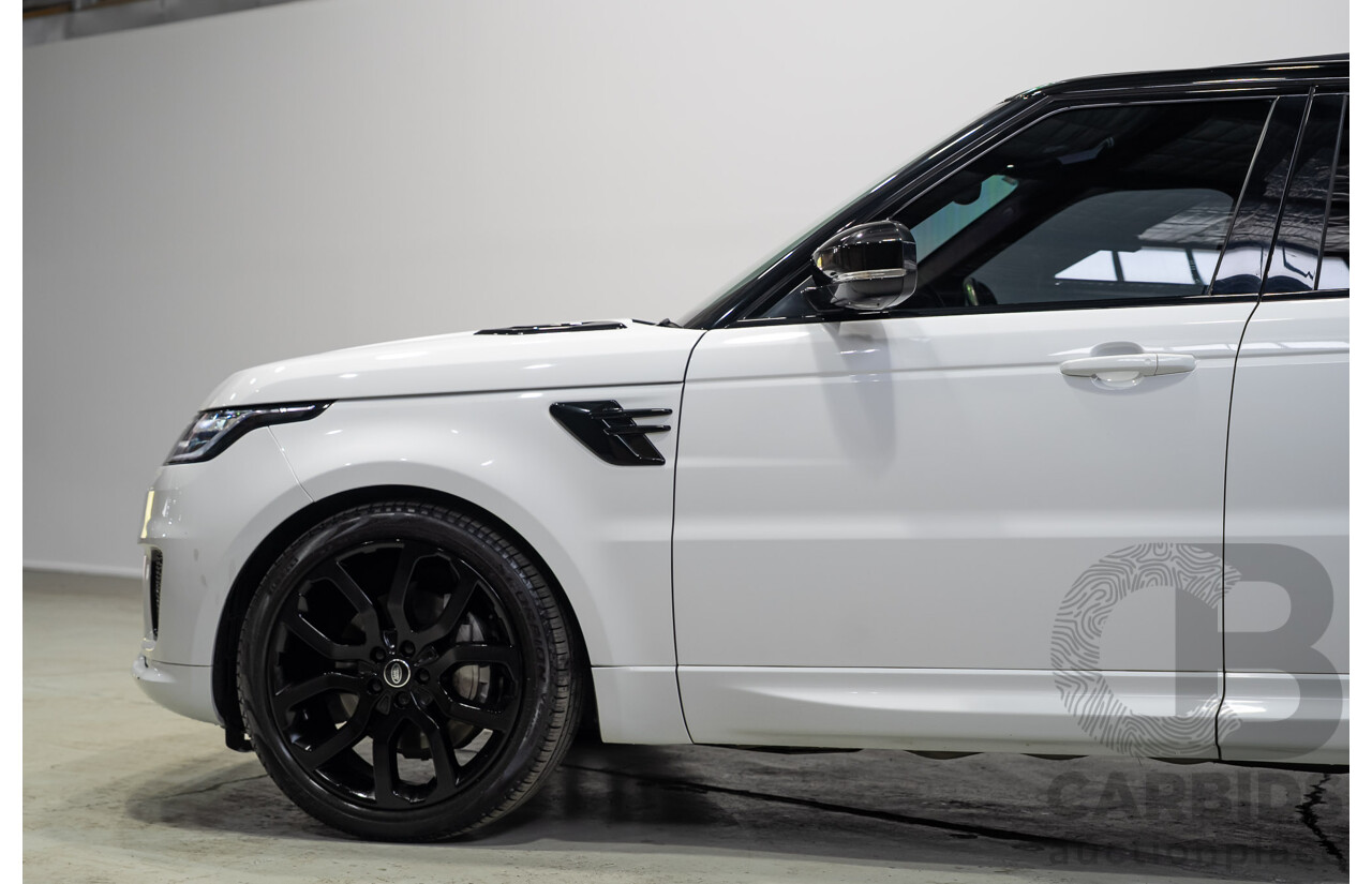 05/2020 Land Rover Range Rover Sport SDV6 HSE 225kW (AWD) L494 MY20.5 4D Wagon Polaris White Turbo Diesel 3.0L
