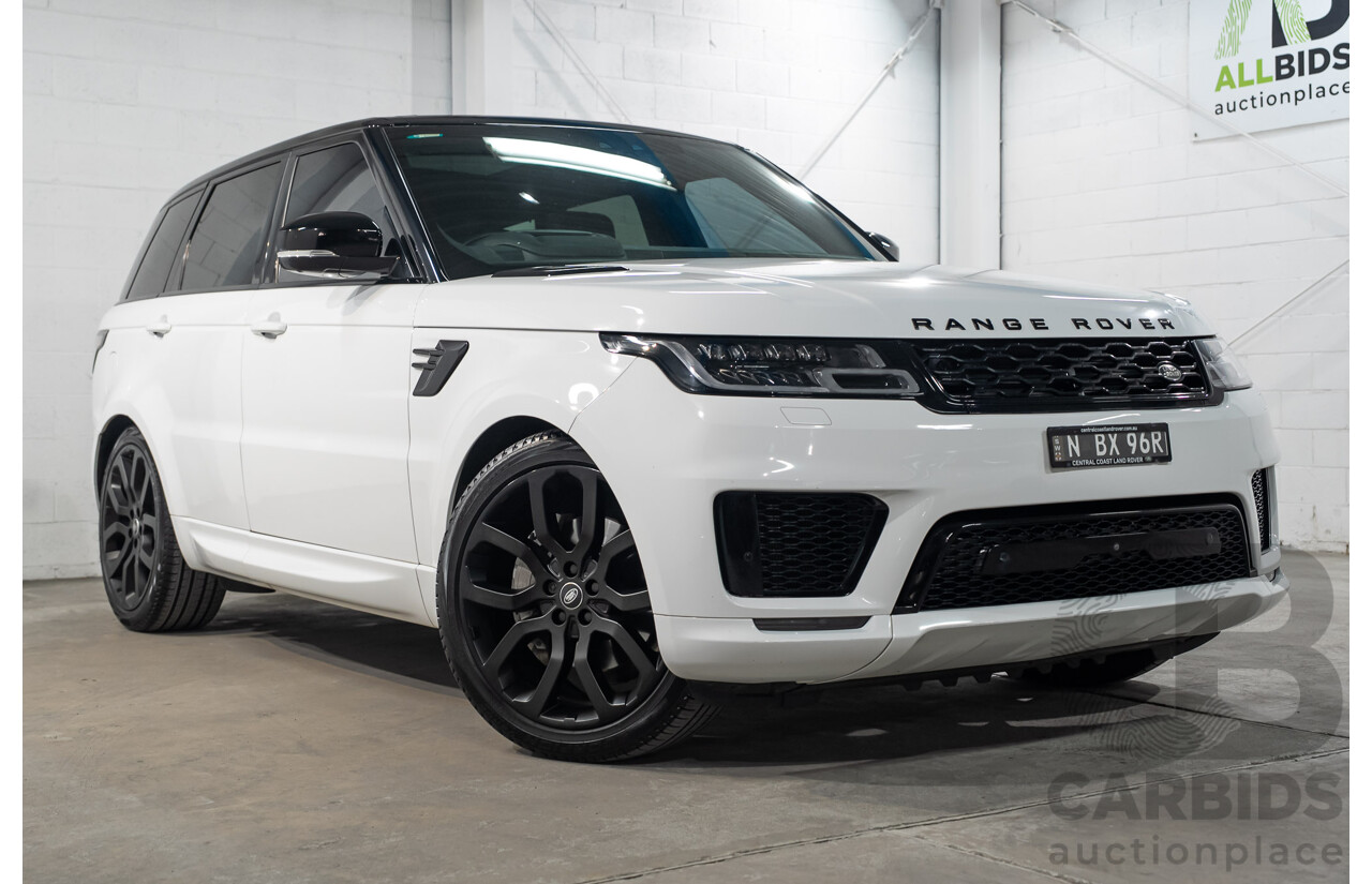 05/2020 Land Rover Range Rover Sport SDV6 HSE 225kW (AWD) L494 MY20.5 4d Wagon Polaris White Turbo Diesel 3.0L