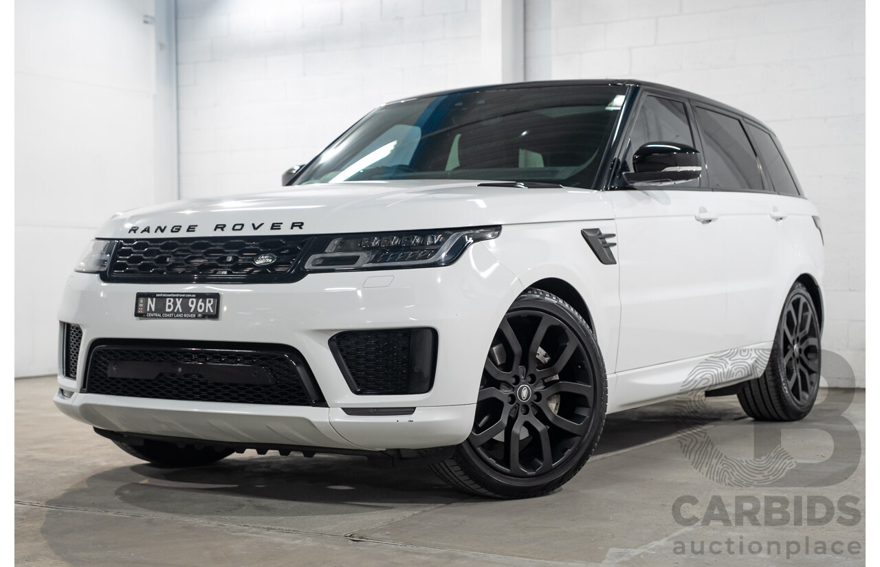 05/2020 Land Rover Range Rover Sport SDV6 HSE 225kW (AWD) L494 MY20.5 4d Wagon Polaris White Turbo Diesel 3.0L