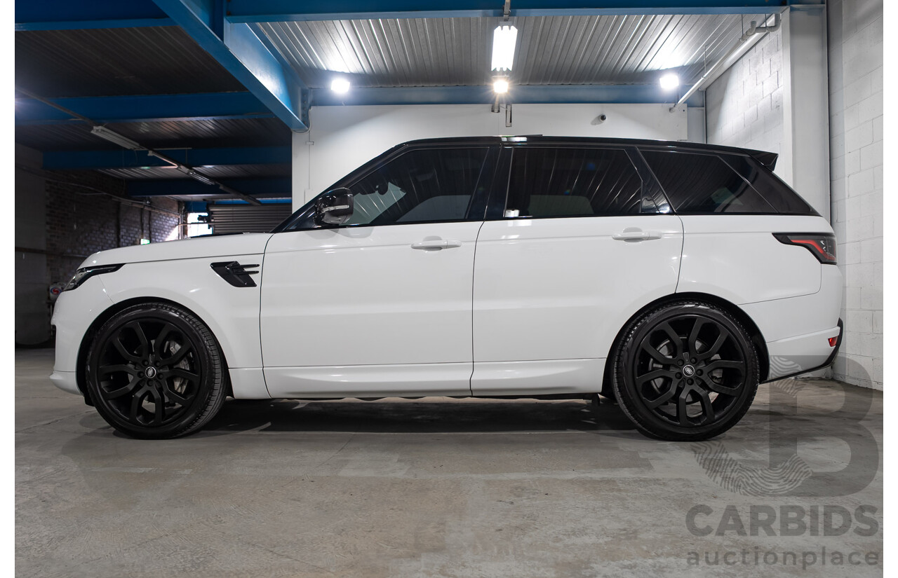 05/2020 Land Rover Range Rover Sport SDV6 HSE 225kW (AWD) L494 MY20.5 4d Wagon Polaris White Turbo Diesel 3.0L