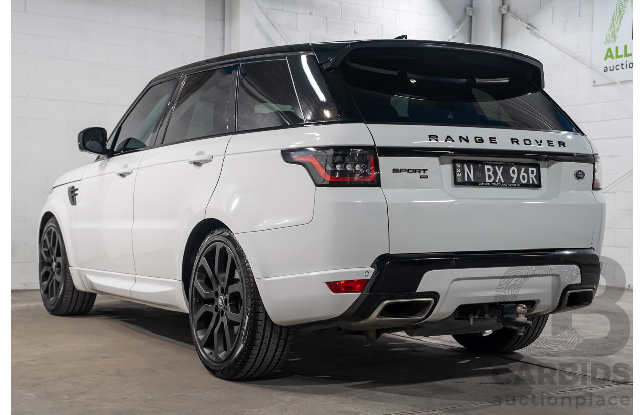 05/2020 Land Rover Range Rover Sport SDV6 HSE 225kW (AWD) L494 MY20.5 4d Wagon Polaris White Turbo Diesel 3.0L