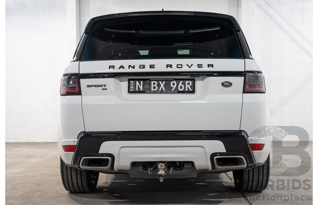 05/2020 Land Rover Range Rover Sport SDV6 HSE 225kW (AWD) L494 MY20.5 4d Wagon Polaris White Turbo Diesel 3.0L