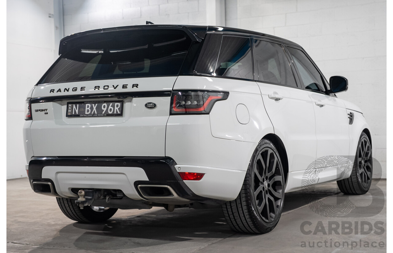 05/2020 Land Rover Range Rover Sport SDV6 HSE 225kW (AWD) L494 MY20.5 4d Wagon Polaris White Turbo Diesel 3.0L