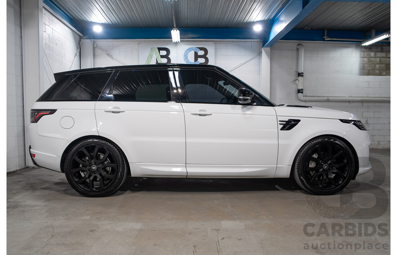 05/2020 Land Rover Range Rover Sport SDV6 HSE 225kW (AWD) L494 MY20.5 4d Wagon Polaris White Turbo Diesel 3.0L
