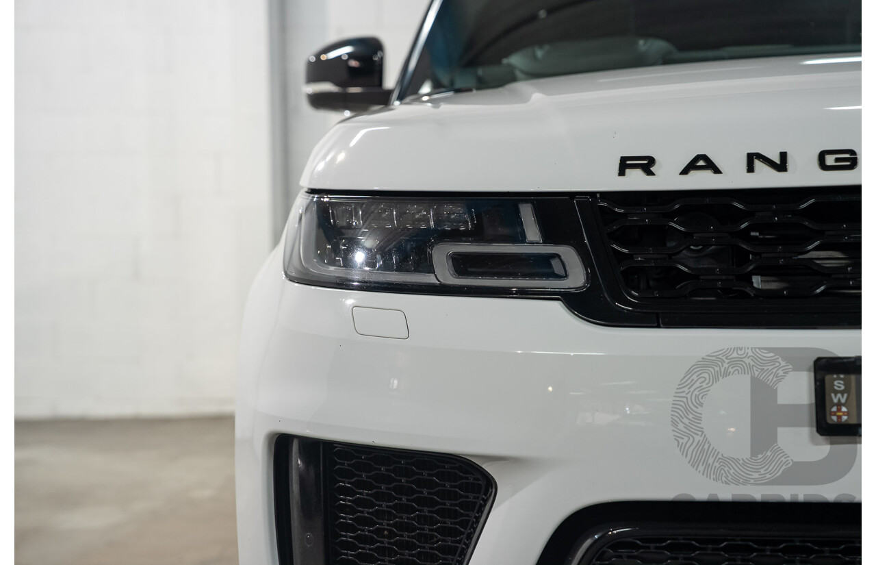 05/2020 Land Rover Range Rover Sport SDV6 HSE 225kW (AWD) L494 MY20.5 4d Wagon Polaris White Turbo Diesel 3.0L