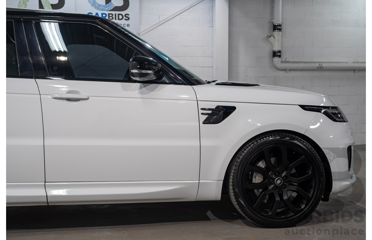 05/2020 Land Rover Range Rover Sport SDV6 HSE 225kW (AWD) L494 MY20.5 4d Wagon Polaris White Turbo Diesel 3.0L
