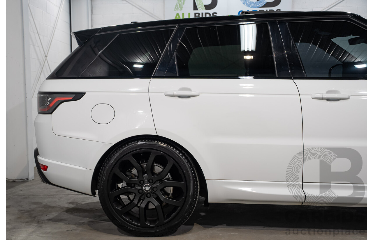 05/2020 Land Rover Range Rover Sport SDV6 HSE 225kW (AWD) L494 MY20.5 4d Wagon Polaris White Turbo Diesel 3.0L