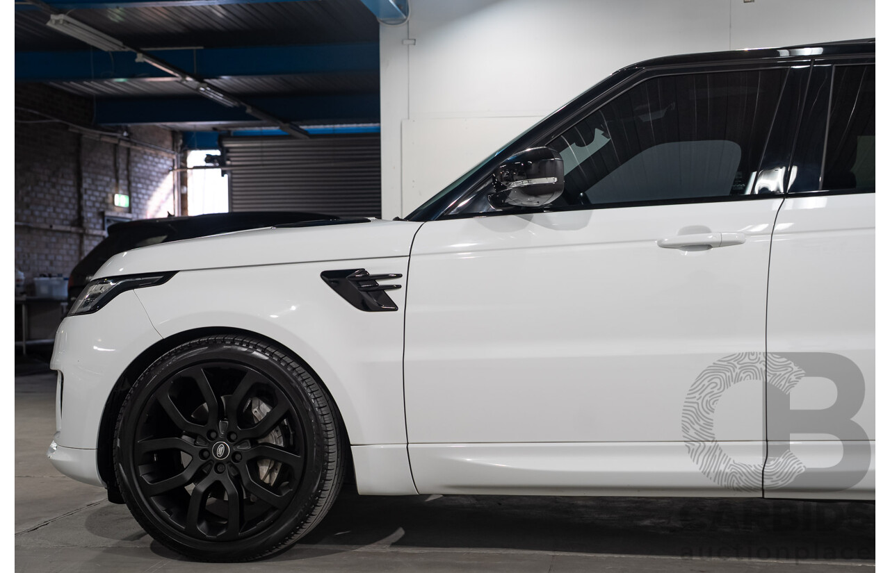05/2020 Land Rover Range Rover Sport SDV6 HSE 225kW (AWD) L494 MY20.5 4d Wagon Polaris White Turbo Diesel 3.0L