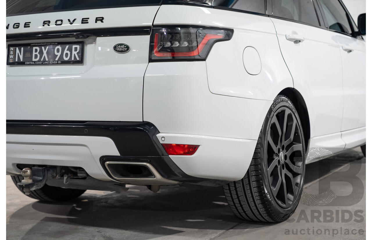 05/2020 Land Rover Range Rover Sport SDV6 HSE 225kW (AWD) L494 MY20.5 4d Wagon Polaris White Turbo Diesel 3.0L