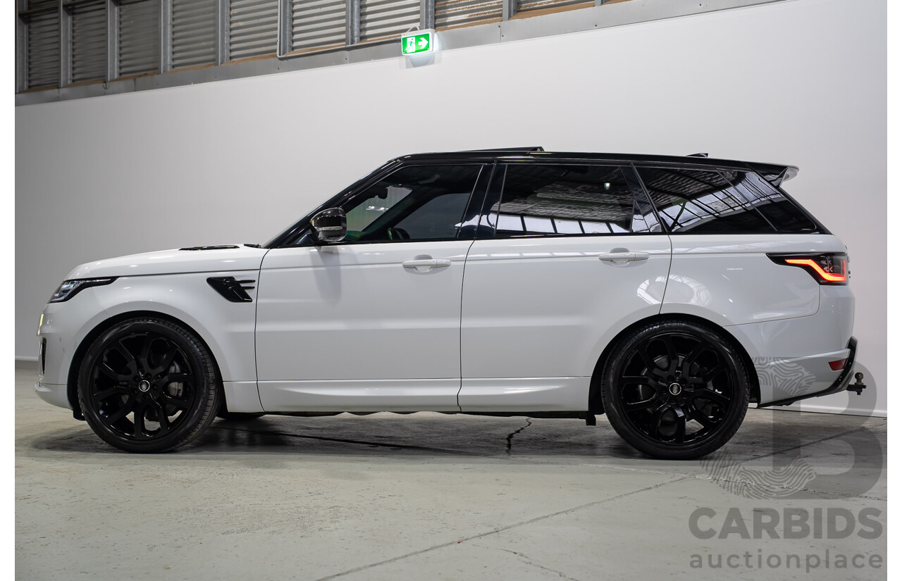 05/2020 Land Rover Range Rover Sport SDV6 HSE 225kW (AWD) L494 MY20.5 4d Wagon Polaris White Turbo Diesel 3.0L