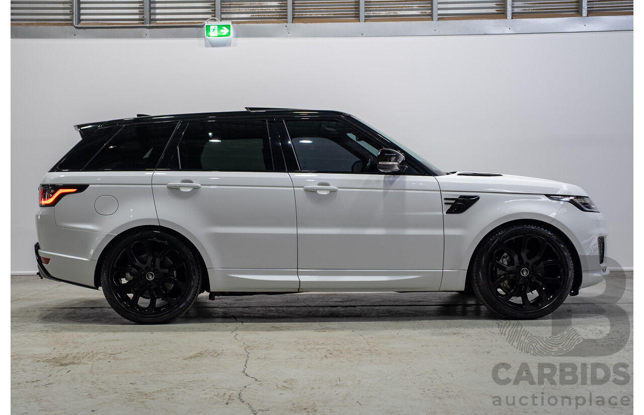 05/2020 Land Rover Range Rover Sport SDV6 HSE 225kW (AWD) L494 MY20.5 4d Wagon Polaris White Turbo Diesel 3.0L