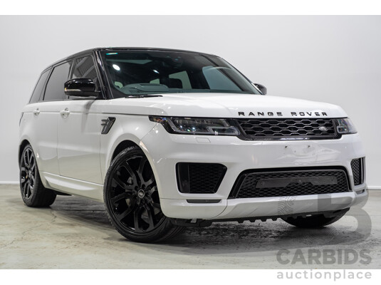 05/2020 Land Rover Range Rover Sport SDV6 HSE 225kW (AWD) L494 MY20.5 4D Wagon Polaris White Turbo Diesel 3.0L