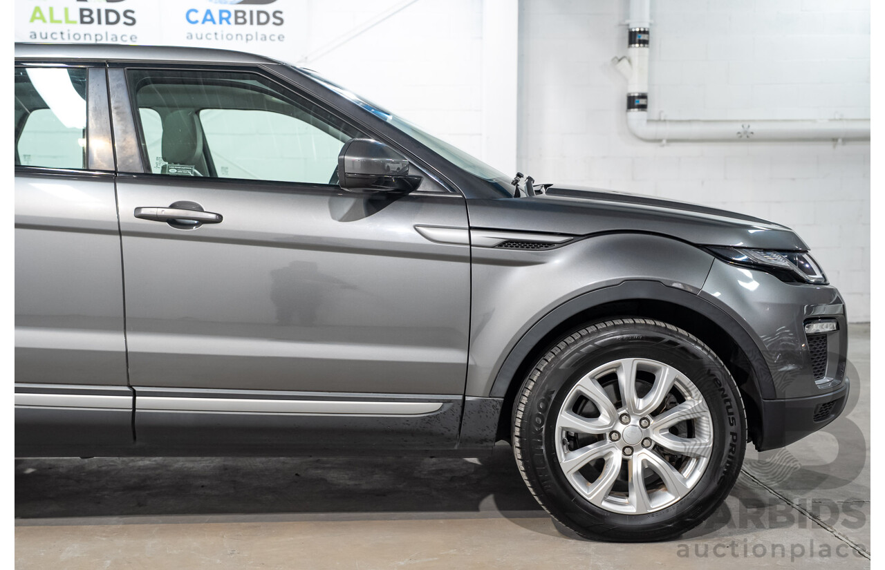 11/2016 Range Rover Evoque TD4 150 SE AWD LV MY17 5d Wagon Corris Grey Metallic Turbo Diesel 2.0L