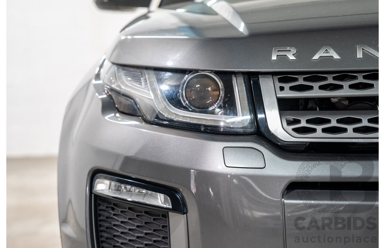 11/2016 Range Rover Evoque TD4 150 SE AWD LV MY17 5d Wagon Corris Grey Metallic Turbo Diesel 2.0L