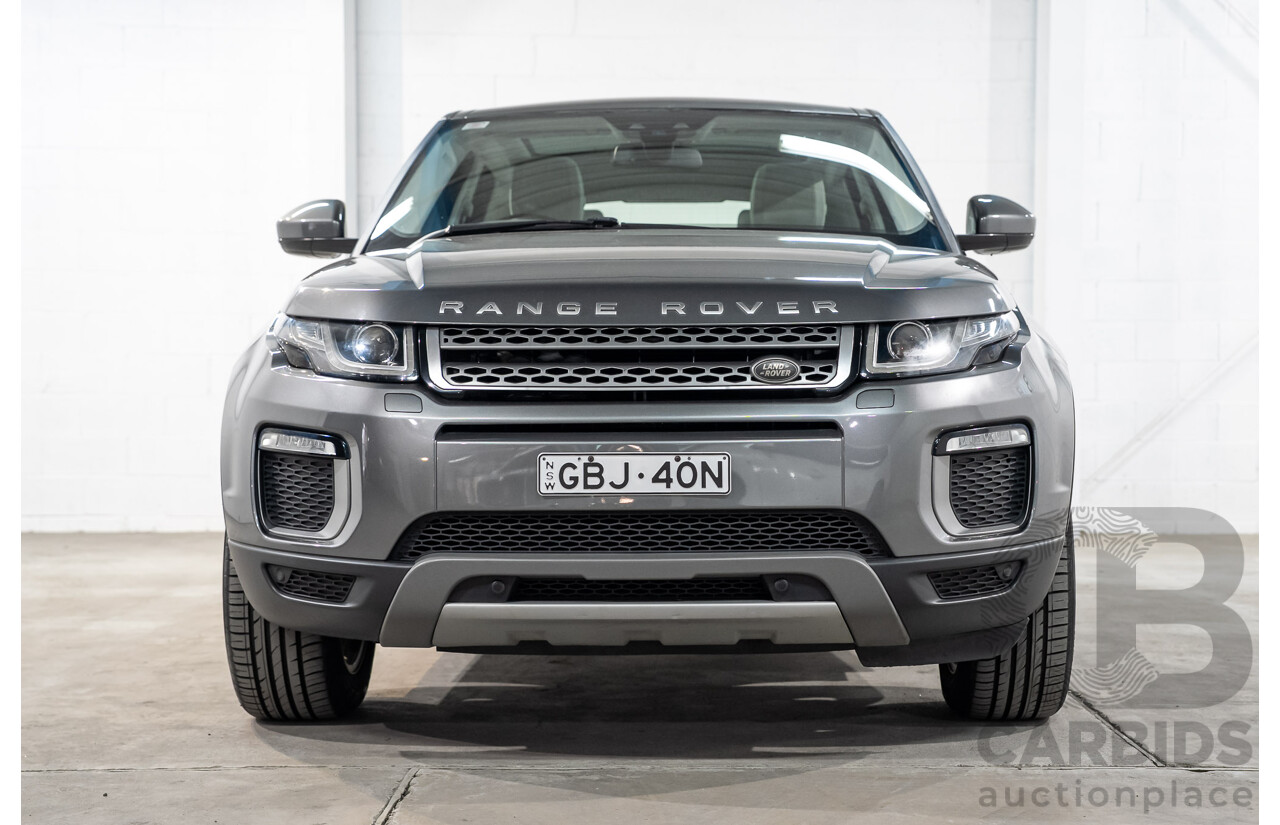 11/2016 Range Rover Evoque TD4 150 SE AWD LV MY17 5d Wagon Corris Grey Metallic Turbo Diesel 2.0L
