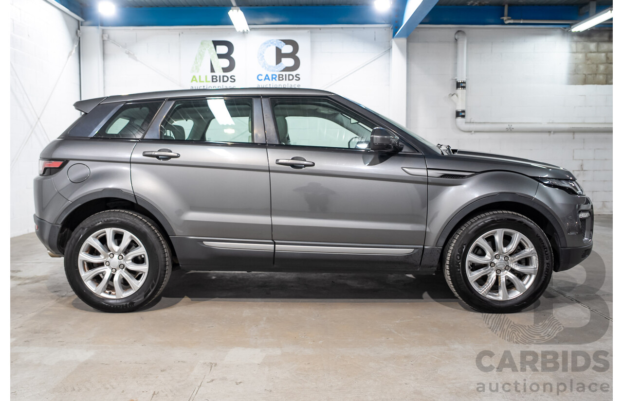 11/2016 Range Rover Evoque TD4 150 SE AWD LV MY17 5d Wagon Corris Grey Metallic Turbo Diesel 2.0L