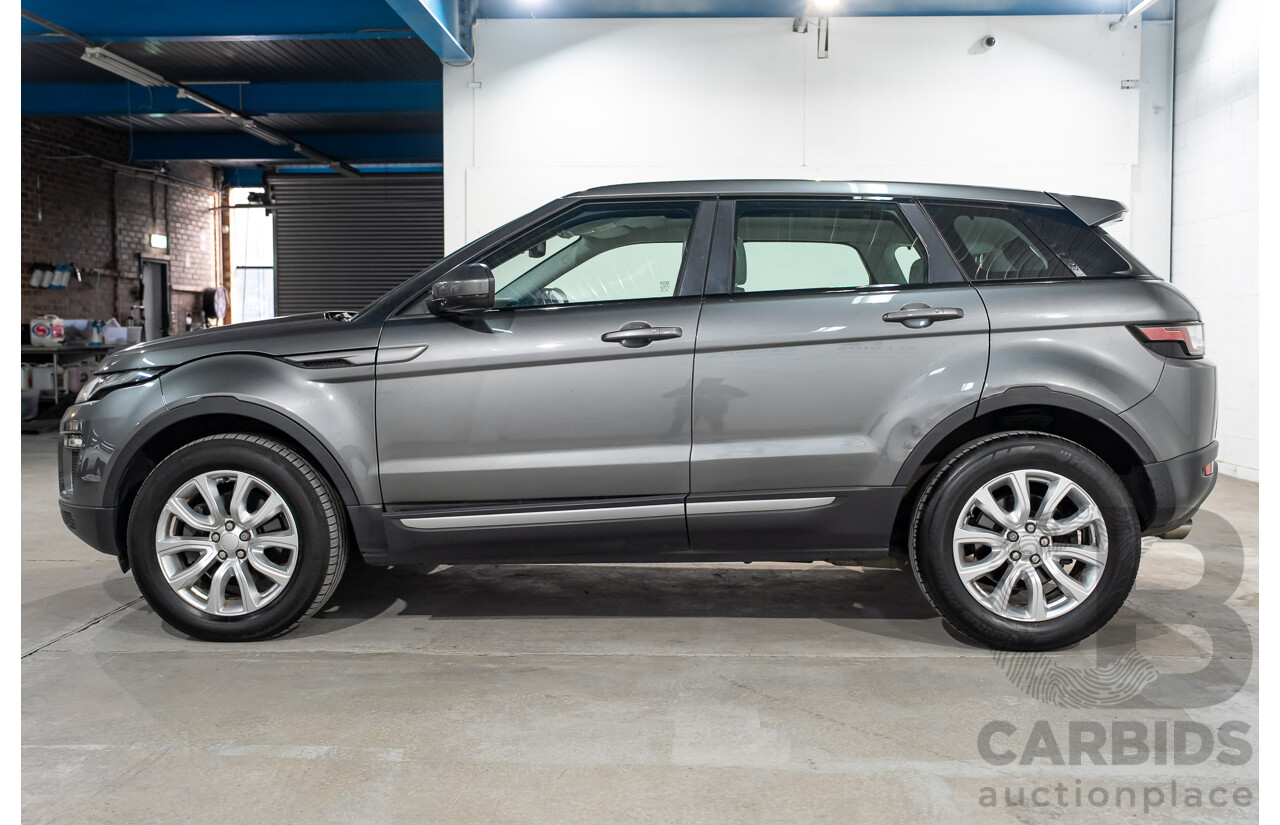 11/2016 Range Rover Evoque TD4 150 SE AWD LV MY17 5d Wagon Corris Grey Metallic Turbo Diesel 2.0L
