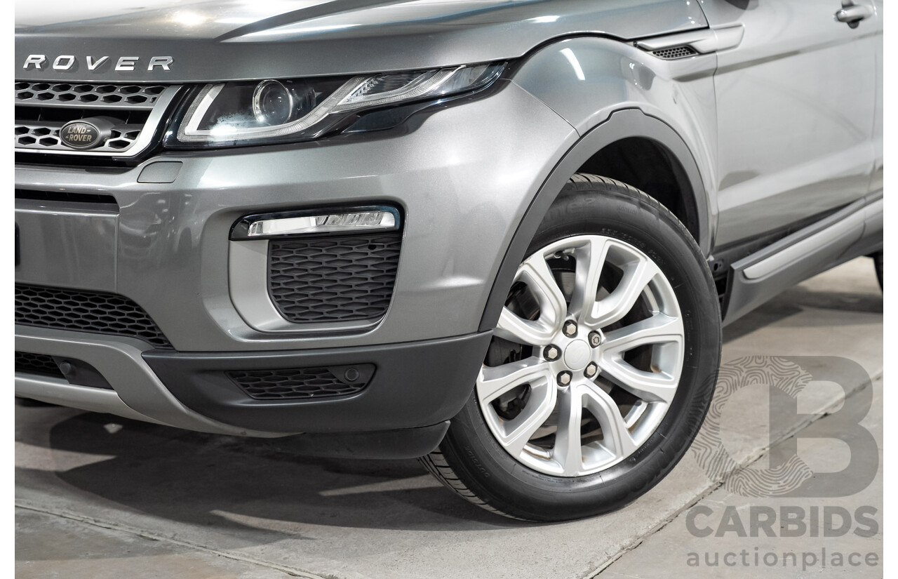 11/2016 Range Rover Evoque TD4 150 SE AWD LV MY17 5d Wagon Corris Grey Metallic Turbo Diesel 2.0L