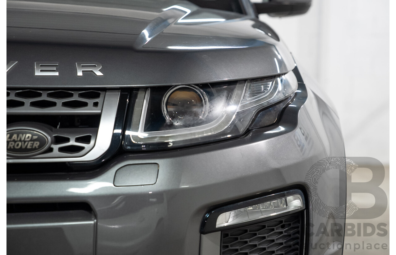 11/2016 Range Rover Evoque TD4 150 SE AWD LV MY17 5d Wagon Corris Grey Metallic Turbo Diesel 2.0L