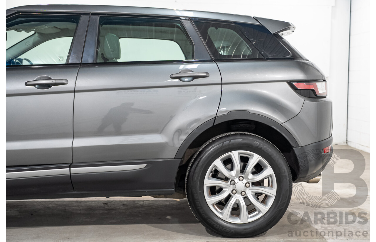 11/2016 Range Rover Evoque TD4 150 SE AWD LV MY17 5d Wagon Corris Grey Metallic Turbo Diesel 2.0L