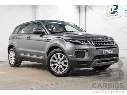 11/2016 Range Rover Evoque TD4 150 SE AWD LV MY17 5d Wagon Corris Grey Metallic Turbo Diesel 2.0L