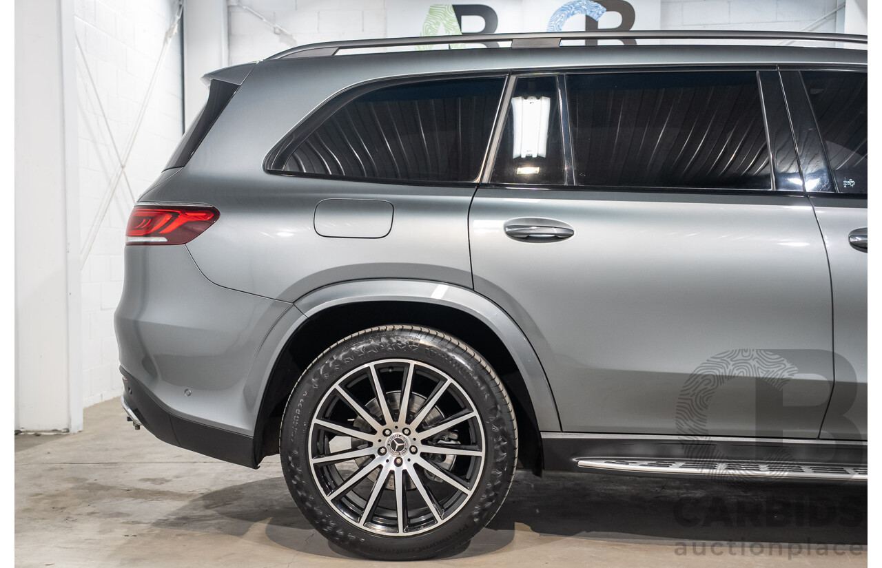 10/2020 Mercedes-Benz GLS 400d 4MATIC AWD X167 MY20.5 4d Wagon Selenite Grey Metallic Turbo Diesel 2.9L