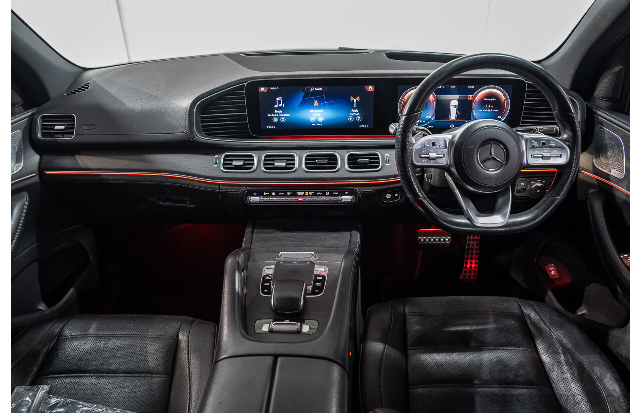 10/2020 Mercedes-Benz GLS 400d 4MATIC AWD X167 MY20.5 4d Wagon Selenite Grey Metallic Turbo Diesel 2.9L