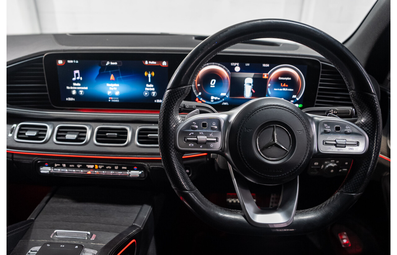 10/2020 Mercedes-Benz GLS 400d 4MATIC AWD X167 MY20.5 4d Wagon Selenite Grey Metallic Turbo Diesel 2.9L