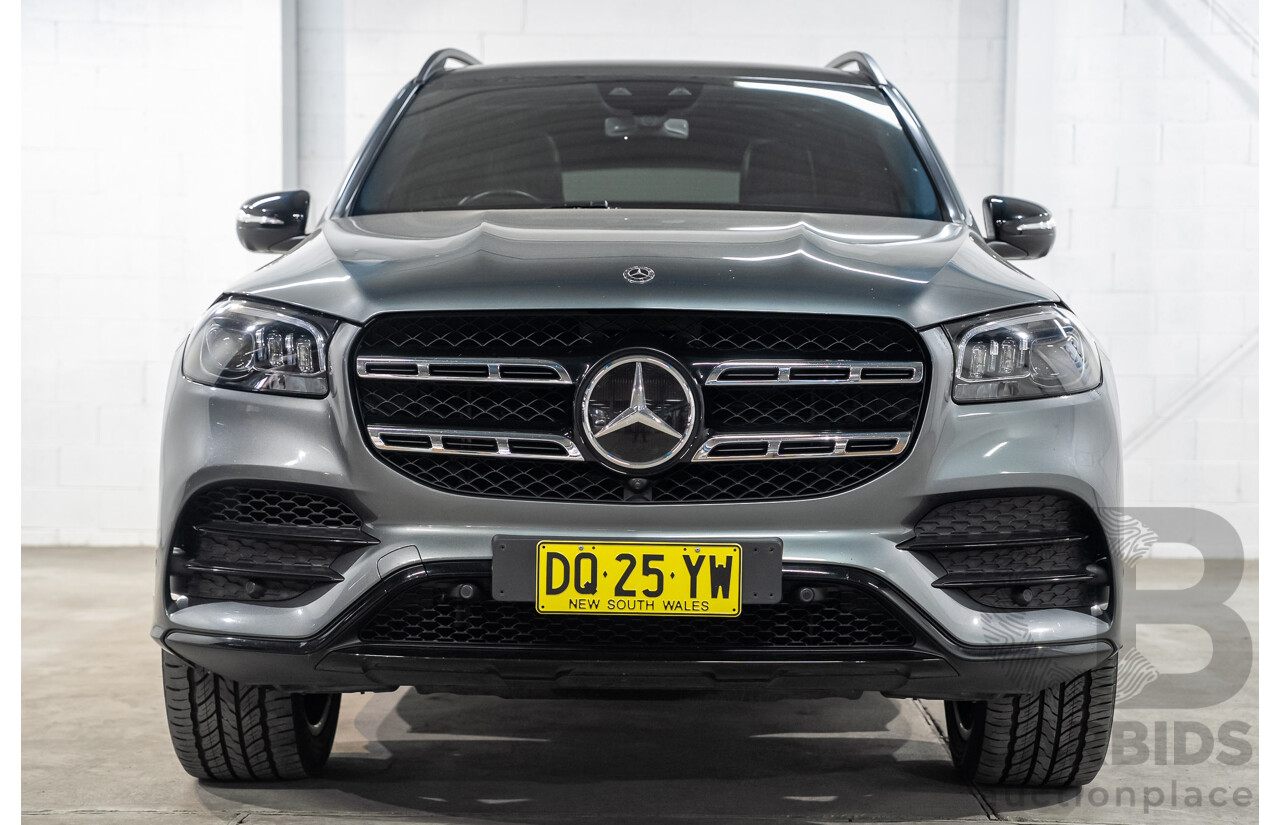 10/2020 Mercedes-Benz GLS 400d 4MATIC AWD X167 MY20.5 4d Wagon Selenite Grey Metallic Turbo Diesel 2.9L