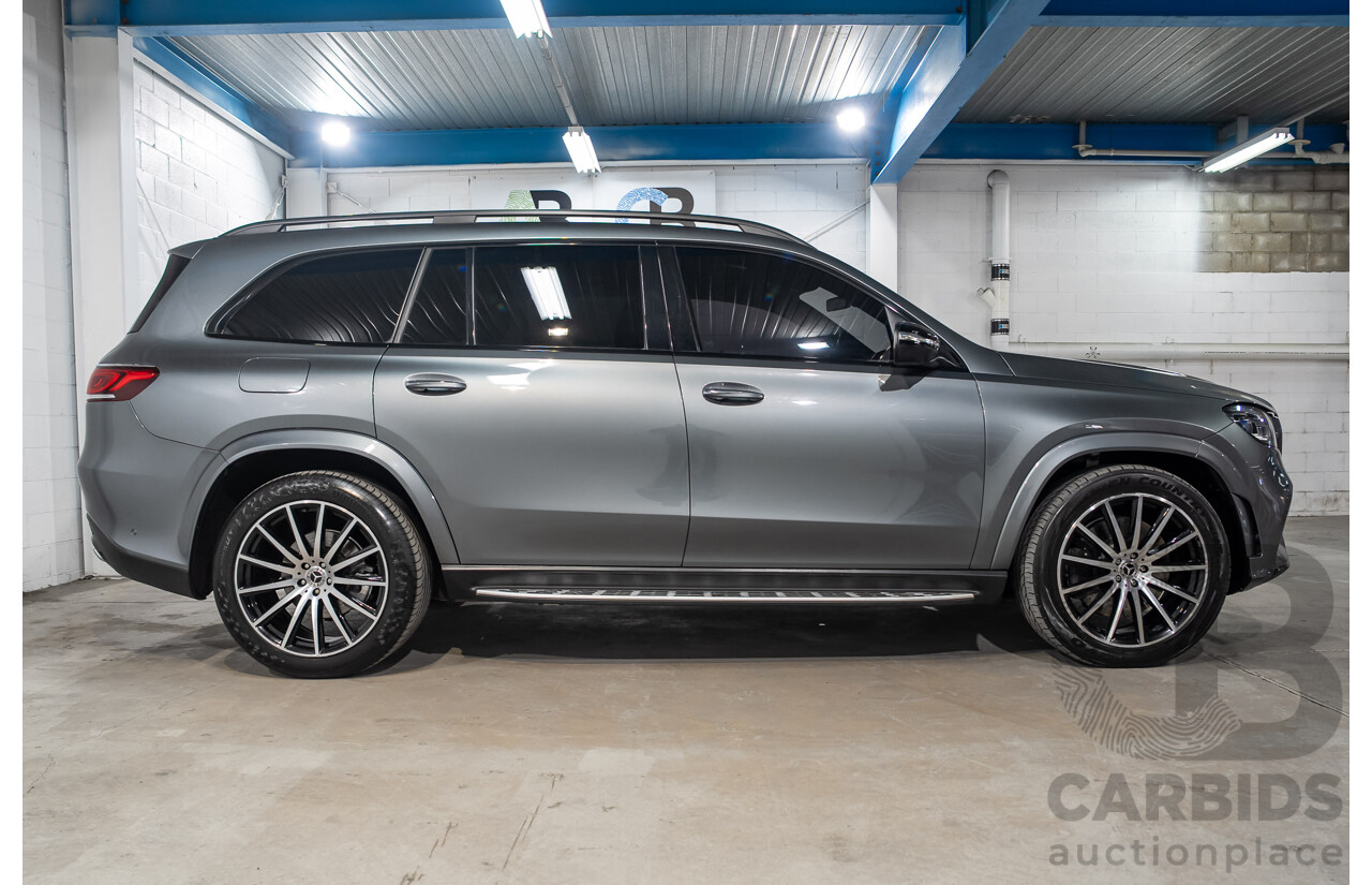 10/2020 Mercedes-Benz GLS 400d 4MATIC AWD X167 MY20.5 4d Wagon Selenite Grey Metallic Turbo Diesel 2.9L