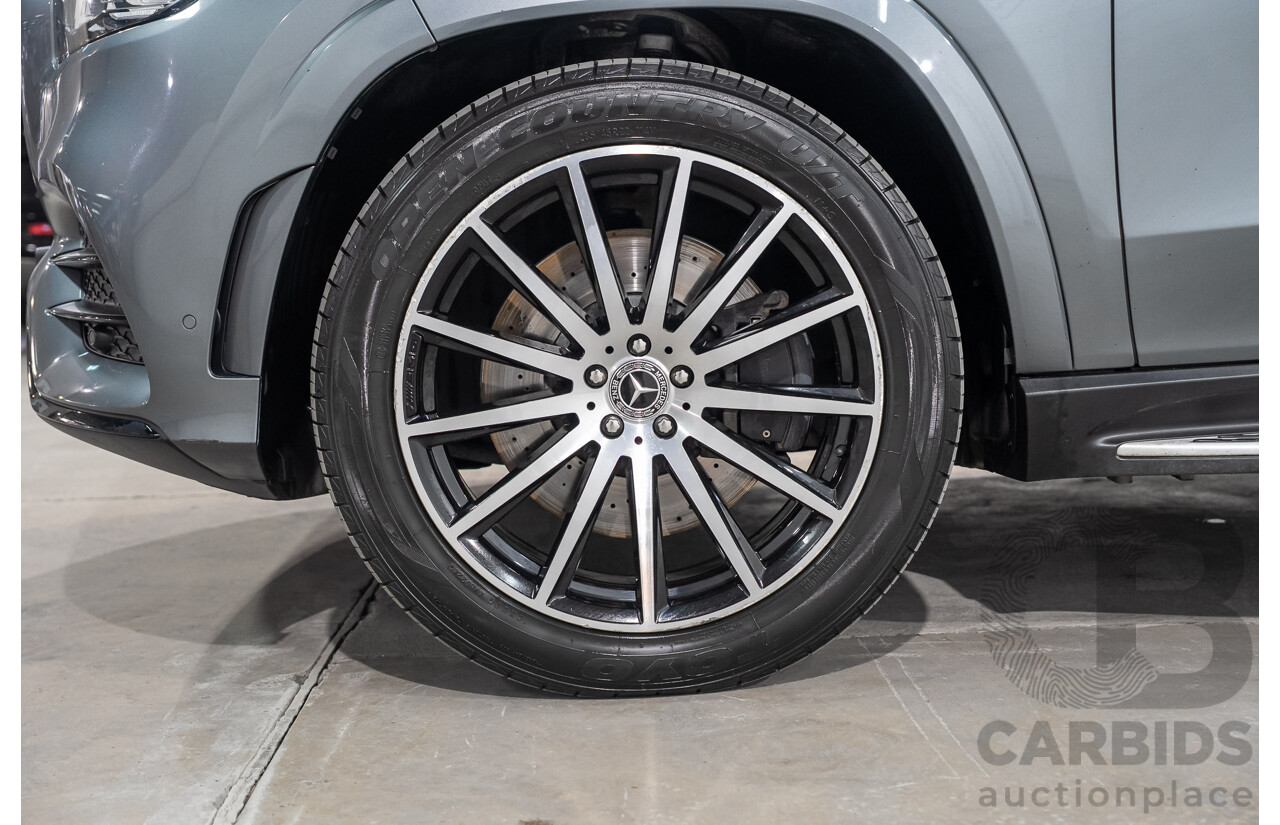 10/2020 Mercedes-Benz GLS 400d 4MATIC AWD X167 MY20.5 4d Wagon Selenite Grey Metallic Turbo Diesel 2.9L