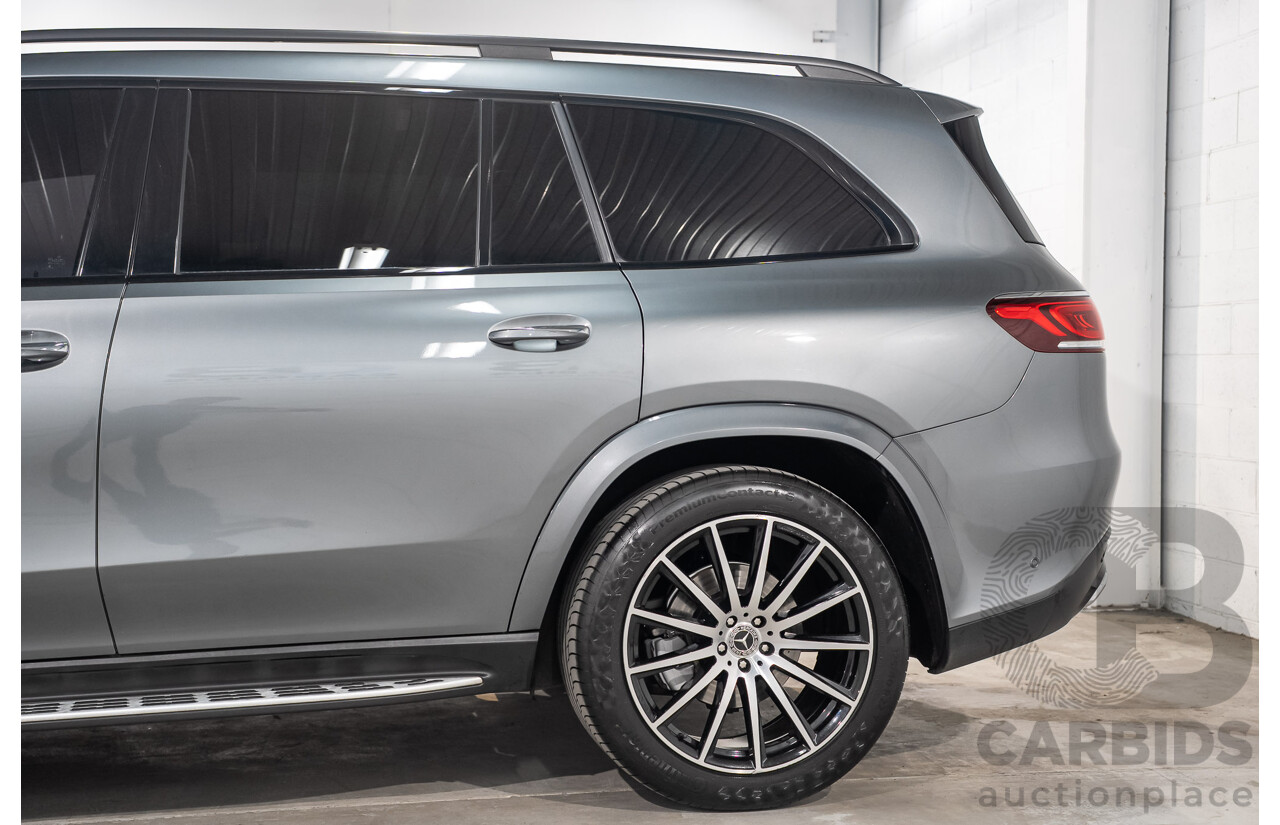 10/2020 Mercedes-Benz GLS 400d 4MATIC AWD X167 MY20.5 4d Wagon Selenite Grey Metallic Turbo Diesel 2.9L