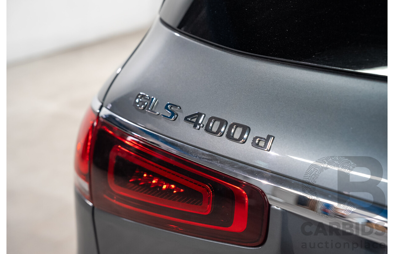 10/2020 Mercedes-Benz GLS 400d 4MATIC AWD X167 MY20.5 4d Wagon Selenite Grey Metallic Turbo Diesel 2.9L