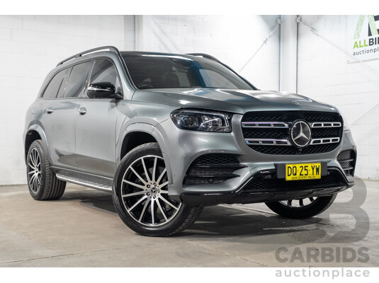 10/2020 Mercedes-Benz GLS 400d 4MATIC AWD X167 MY20.5 4d Wagon Selenite Grey Metallic Turbo Diesel 2.9L