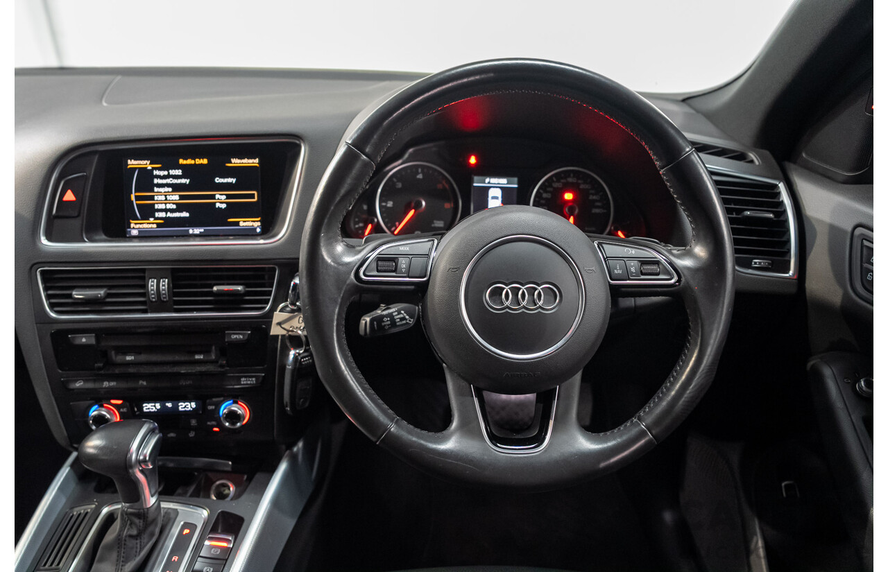5/2016 Audi Q5 2.0 TDI Quattro (AWD) 8R MY16 4d Wagon Myth Black Metallic Turbo Diesel 2.0L