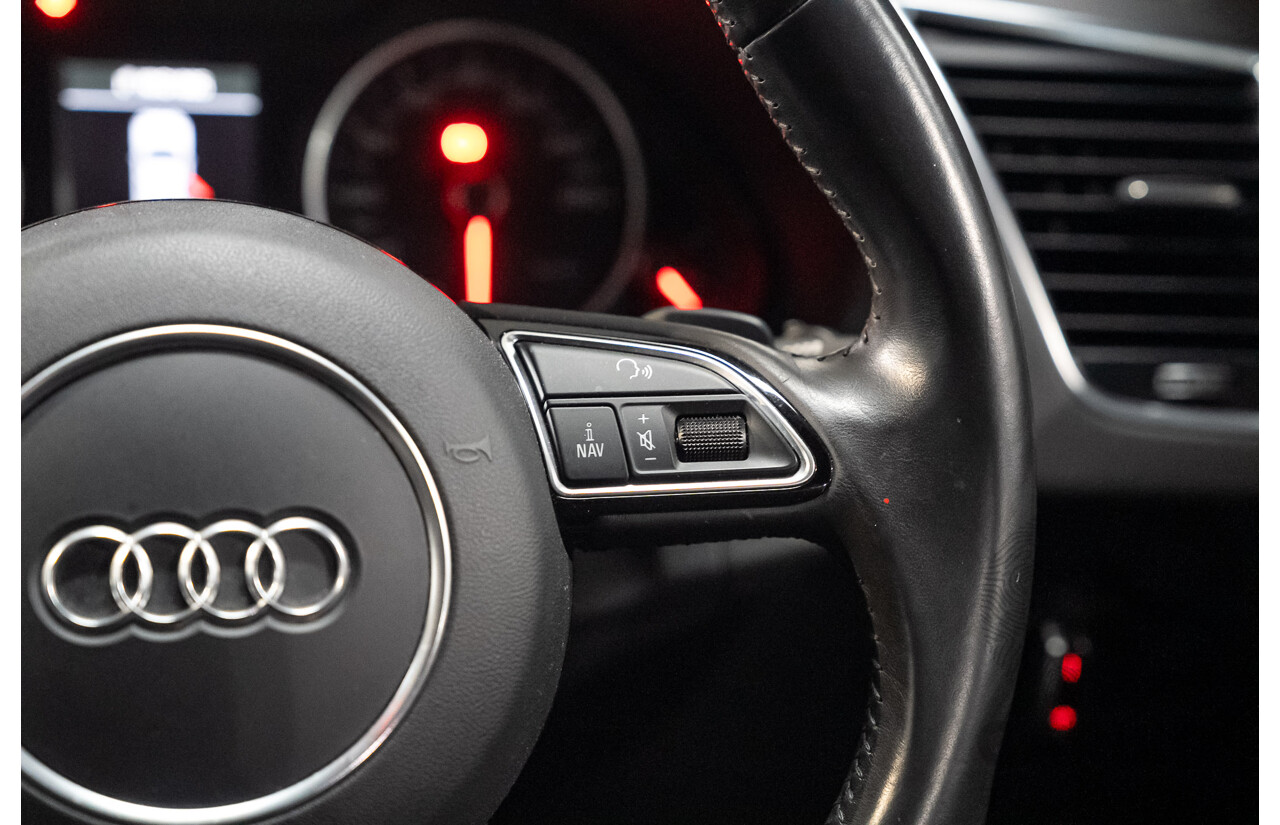 5/2016 Audi Q5 2.0 TDI Quattro (AWD) 8R MY16 4d Wagon Myth Black Metallic Turbo Diesel 2.0L