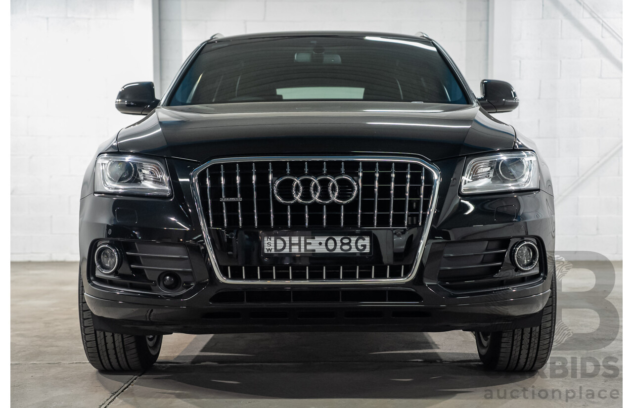 5/2016 Audi Q5 2.0 TDI Quattro (AWD) 8R MY16 4d Wagon Myth Black Metallic Turbo Diesel 2.0L