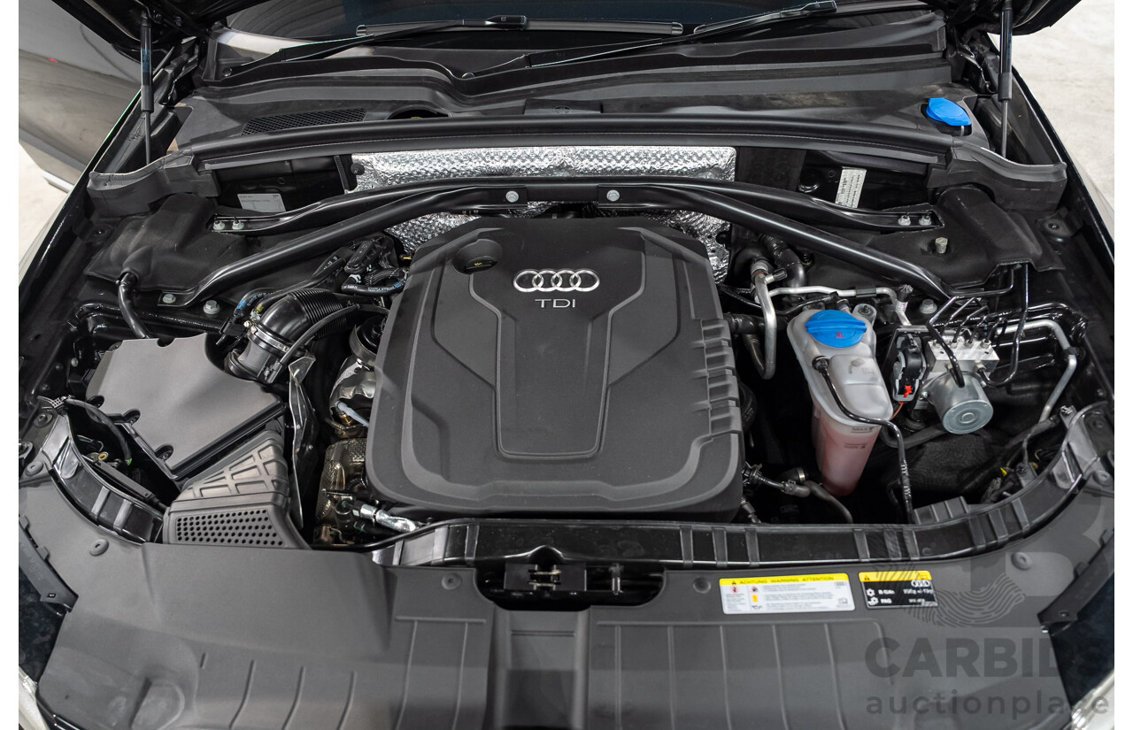 5/2016 Audi Q5 2.0 TDI Quattro (AWD) 8R MY16 4d Wagon Myth Black Metallic Turbo Diesel 2.0L